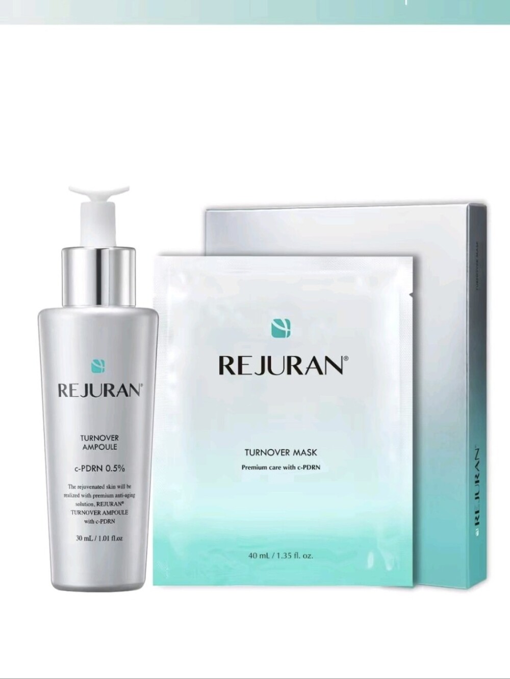 REJURAN Turnover Mask Skincare Set in Nwt